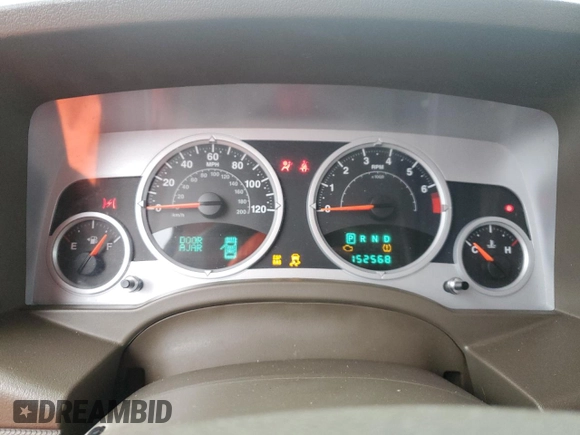 2008 Jeep Patriot Limited with VIN 1J8FT48W68D535039, listed as a Copart auction lot 45323105 with 152,568 mi miles and Salvage Title. Bid and sale history available at DreamBid. Image 9.