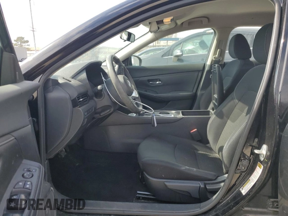 2020 Nissan Sentra S with VIN 3N1AB8BV3LY206111, listed as a Copart auction lot 47118415 with 56,365 mi miles and Salvage Title. Bid and sale history available at carsss.com. Image 7.