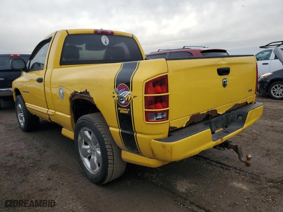 2005 Dodge Ram 1500 SLT with VIN 1D7HU16D95J534855, listed as a Copart auction lot 82471424 with 0 mi miles and Clean Title. Bid and sale history available at carsss.com. Image 2.