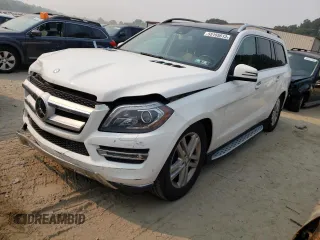 2015 Mercedes-Benz GL-Class GL 450 with VIN 4JGDF6EE4FA595361, listed as a Copart auction lot 55165613 with 102,147 mi miles. Bid and sale history available at carsss.com. Image 1.