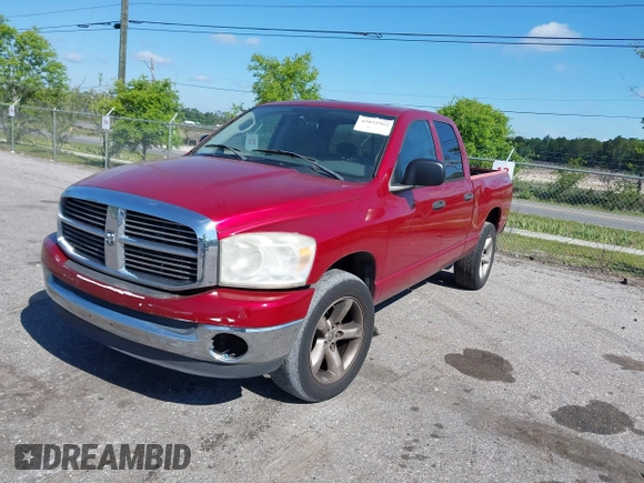 2008 Dodge Ram 1500 SLT with VIN 1D7HA18N48J130588, listed as a IAAI auction lot 42025562 with Not Provided miles. Bid and sale history available at carsss.com. Image 2.