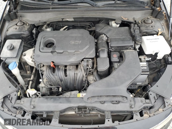 2016 Kia Optima EX with VIN 5XXGU4L37GG011764, listed as a Copart auction lot 88228825 with 106,400 mi miles and Salvage Title. Bid and sale history available at carsss.com. Image 12.