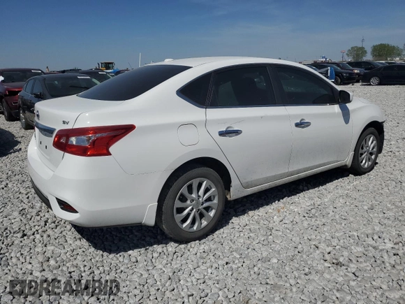 2019 Nissan Sentra SV with VIN 3N1AB7AP5KY441394, listed as a Copart auction lot 47825435 with 64,052 mi miles and Salvage Title. Bid and sale history available at DreamBid. Image 3.