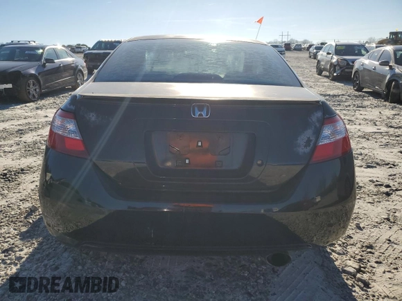 2008 Honda Civic Cpe LX with VIN 2HGFG12648H575661, listed as a Copart auction lot 45742885 with 171,609 mi miles and Non Repairable. Bid and sale history available at carsss.com. Image 6.