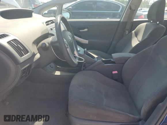 2011 Toyota Prius I z VIN JTDKN3DU4B0256265, wystawiony jako Copart lot #57477715 z przebiegiem 72 774 mil mil oraz Szkoda całkowita • Salvage title. Historia ofert i sprzedaży dostępna na DreamBid. Obrazek 7.