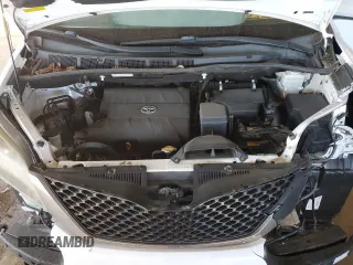 2012 Toyota Sienna SE with VIN 5TDXK3DCXCS196965, listed as a Copart auction lot 46950365 with 141,176 mi miles and Salvage Title. Bid and sale history available at carsss.com. Image 12.