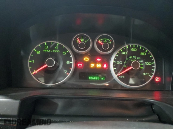 2009 Ford Fusion SEL with VIN 3FAHP08Z19R207324, listed as a Copart auction lot 51255175 with 106,003 mi miles and Salvage Title. Bid and sale history available at carsss.com. Image 9.