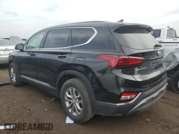 2019 Hyundai Santa Fe SEL with VIN 5NMS33AD8KH054362, listed as a Copart auction lot 49245625 with 43,853 mi miles and Salvage Title. Bid and sale history available at DreamBid. Image 2.