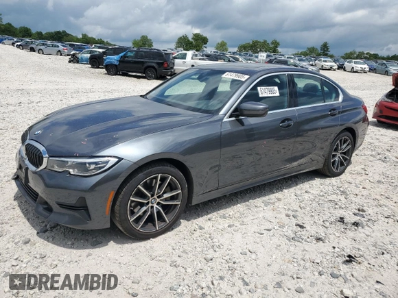 2019 BMW 3 Series 330i xDrive with VIN 3MW5R7J5XK8A05274, listed as a Copart auction lot 61479905 with 79,038 mi miles and Salvage title. Bid and sale history available at DreamBid. Image 1.