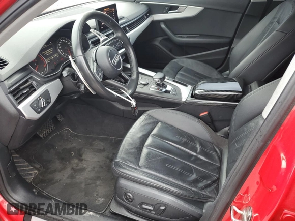 2017 Audi A4 ultra Premium with VIN WAUGMAF48HN070800, listed as a Copart auction lot 51432535 with 124,311 mi miles and Salvage Title. Bid and sale history available at carsss.com. Image 7.