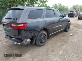 2015 Dodge Durango SXT with VIN 1C4RDJAG0FC947060, listed as a IAAI auction lot 42505938 with 124,705 mi miles and . Bid and sale history available at DreamBid. Image 4.