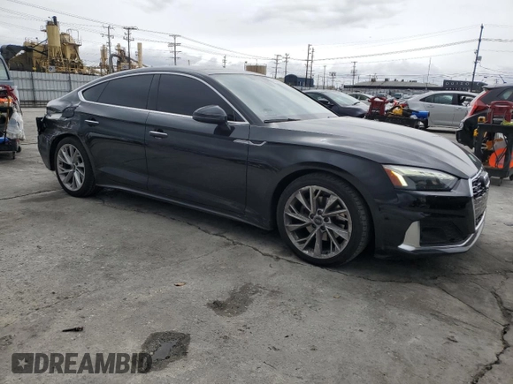 2023 Audi A5 Sportback Premium z VIN WAUABCF50PA026120, wystawiony jako Copart lot #48141855 z przebiegiem 38 272 mil mil oraz Szkoda całkowita • Salvage title. Historia ofert i sprzedaży dostępna na DreamBid. Obrazek 4.