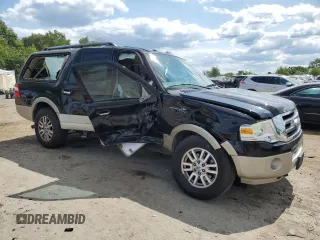 2009 Ford Expedition EL Eddie Bauer with VIN 1FMFK18589EA97051, listed as a Copart auction lot 68435094 with 133,338 mi miles and Salvage Title. Bid and sale history available at carsss.com. Image 4.