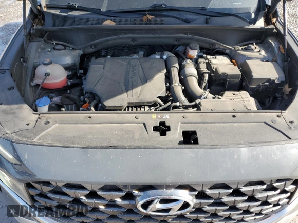 2021 Hyundai Santa Fe Calligraphy with VIN 5NMS5DAL5MH368500, listed as a Copart auction lot 42534255 with 106,945 mi miles and Salvage title. Bid and sale history available at DreamBid. Image 12.