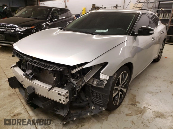 2020 Nissan Maxima SV with VIN 1N4AA6CV4LC363387, listed as a Copart auction lot 69696672 with 72,438 mi miles and Salvage Title. Bid and sale history available at carsss.com. Image 1.