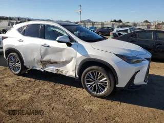 2023 Lexus NX 350h Luxury with VIN JTJHKCEZ1P5008530, listed as a Copart auction lot 77822014 with 32,615 mi miles and Salvage Title. Bid and sale history available at DreamBid. Image 4.