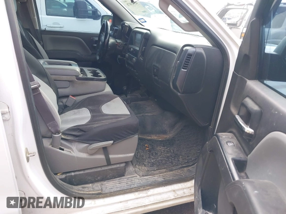 2017 Chevrolet Silverado 1500 Work Truck with VIN 1GCVKNEC2HZ379543, listed as a IAAI auction lot 42043878 with 193,106 mi miles. Bid and sale history available at carsss.com. Image 5.