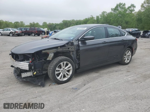 2016 Chrysler 200 Limited with VIN 1C3CCCAB8GN167021, listed as a Copart auction lot 56233855 with 67,710 mi miles and Salvage Title. Bid and sale history available at DreamBid. Image 1.