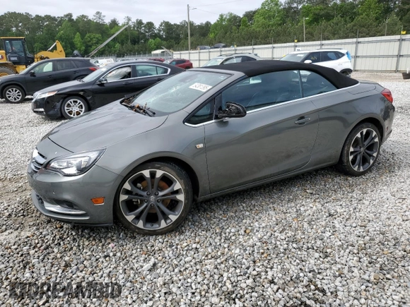 2017 Buick Cascada Premium with VIN W04WH3N5XHG108969, listed as a Copart auction lot 54381395 with 93,726 mi miles and Salvage title. Bid and sale history available at DreamBid. Image 1.
