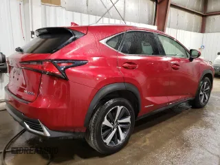 2021 Lexus NX 300h with VIN JTJGJRDZ3M2166206, listed as a Copart auction lot 51825955 with 11,399 mi miles and Salvage Title. Bid and sale history available at DreamBid. Image 3.