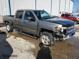 2013 Chevrolet Silverado 1500 LT with VIN 3GCPKSE74DG289251, listed as a Copart auction lot 46149455 with 133,828 mi miles and Salvage Title. Bid and sale history available at carsss.com. Image 4.