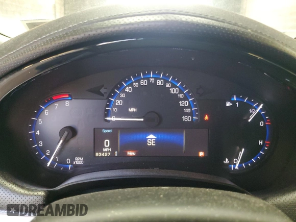 2013 Cadillac XTS Luxury with VIN 2G61P5S31D9140707, listed as a Copart auction lot 59008905 with 93,427 mi miles and Salvage title. Bid and sale history available at DreamBid. Image 9.