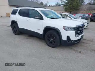 2021 GMC Acadia AT4 with VIN 1GKKNLLSXMZ115025, listed as a IAAI auction lot 41847128 with 86,298 mi miles and . Bid and sale history available at DreamBid. Image 1.