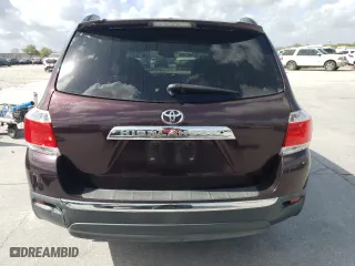 2012 Toyota Highlander Limited with VIN 5TDYK3EH6CS089670, listed as a Copart auction lot 49281035 with 158,068 mi miles and Salvage Title. Bid and sale history available at carsss.com. Image 6.