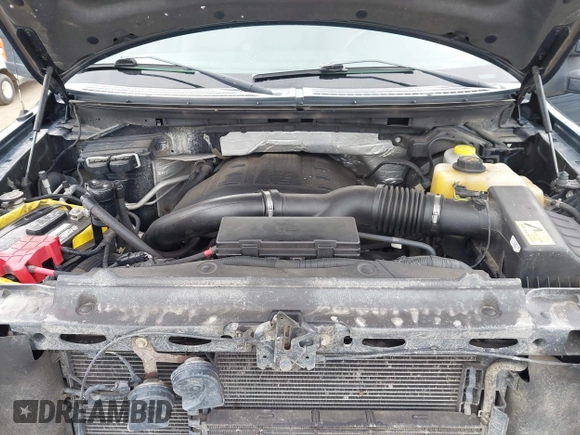 2014 Ford F-150 XL with VIN 1FTFW1ET7EFA52599, listed as a IAAI auction lot 41848890 with 154,353 mi miles. Bid and sale history available at carsss.com. Image 10.