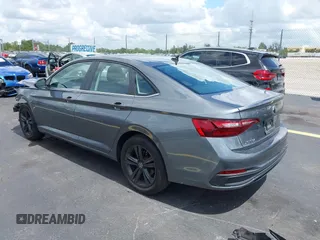 2024 Volkswagen Jetta SE with VIN 3VW7M7BU9RM005832, listed as a IAAI auction lot 42475250 with 10,036 mi miles and . Bid and sale history available at DreamBid. Image 3.