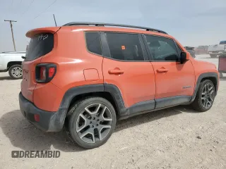 2020 Jeep Renegade Altitude with VIN ZACNJABB9LPK94467, listed as a Copart auction lot 51302385 with Not provided miles and Salvage title. Bid and sale history available at DreamBid. Image 3.