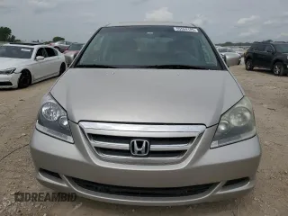 2005 Honda Odyssey EX-L with VIN 5FNRL38705B027709, listed as a Copart auction lot 55569185 with 204,295 mi miles and Clean Title. Bid and sale history available at DreamBid. Image 5.