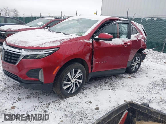 2024 Chevrolet Equinox LT with VIN 3GNAXUEG7RL177665, listed as a IAAI auction lot 41733068 with 17,666 mi miles and . Bid and sale history available at DreamBid. Image 18.