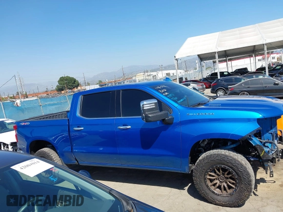 2024 Chevrolet Silverado 1500 LTZ with VIN 1GCUDGE8XRZ178648, listed as a IAAI auction lot 41993821 with 44,988 mi miles and . Bid and sale history available at DreamBid. Image 14.