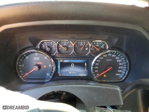 2014 Chevrolet Silverado 1500 LT with VIN 1GCRCREC8EZ126261, listed as a Copart auction lot 50588885 with 96,978 mi miles and Salvage Title. Bid and sale history available at carsss.com. Image 9.