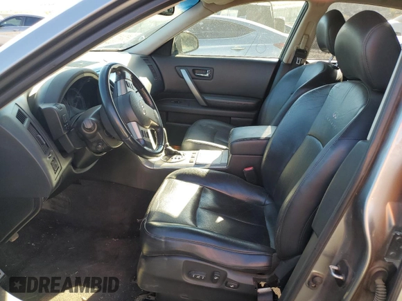 2008 Infiniti FX35 with VIN JNRAS08W58X200673, listed as a Copart auction lot 77588674 with 121,266 mi miles and Salvage Title. Bid and sale history available at carsss.com. Image 7.