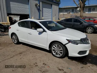 2017 Acura ILX Premium with VIN 19UDE2F7XHA009900, listed as a Copart auction lot 58033015 with 90,641 mi miles and Salvage title. Bid and sale history available at DreamBid. Image 4.