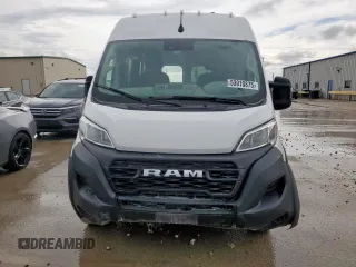 2023 Ram ProMaster Cargo with VIN 3C6LRVDG8PE506207, listed as a Copart auction lot 53910875 with 33,889 mi miles and Salvage Title. Bid and sale history available at carsss.com. Image 5.