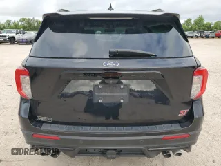 2020 Ford Explorer ST with VIN 1FM5K8GC1LGA80124, listed as a Copart auction lot 54865575 with 95,477 mi miles and Salvage Title. Bid and sale history available at carsss.com. Image 6.