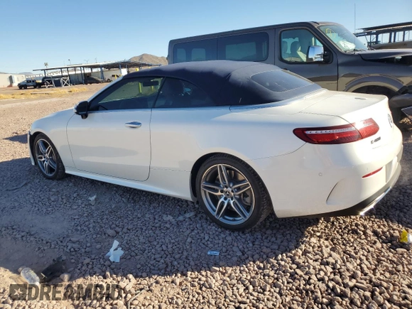 2018 Mercedes-Benz E-Class E 400 with VIN WDD1K6FB9JF057425, listed as a Copart auction lot 79957714 with 62,411 mi miles and Salvage Title. Bid and sale history available at carsss.com. Image 2.