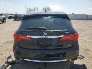 2017 Acura MDX with VIN 5FRYD4H3XHB020667, listed as a Copart auction lot 54732075 with 91,978 mi miles and Salvage title. Bid and sale history available at DreamBid. Image 6.