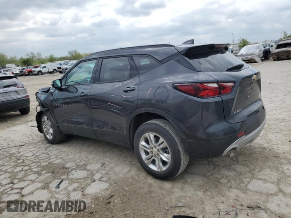 2022 Chevrolet Blazer LT z VIN 3GNKBCR46NS232765, wystawiony jako Copart lot #52862355 z przebiegiem 30 632 mil mil oraz Szkoda całkowita • Salvage title. Historia ofert i sprzedaży dostępna na DreamBid. Obrazek 2.