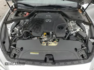 2020 Infiniti Q50 Red Sport 400 with VIN JN1FV7AR6LM660612, listed as a Copart auction lot 86182594 with 82,737 mi miles and Salvage Title. Bid and sale history available at carsss.com. Image 13.