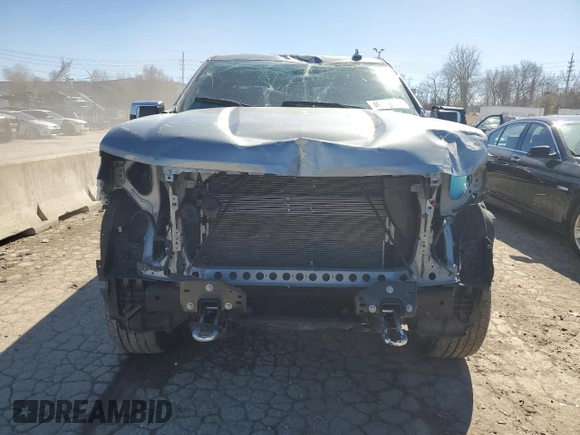 2023 Chevrolet Silverado 1500 with VIN 2GCUDJED9P1123897, listed as a Copart auction lot 46908315 with 27,712 mi miles and Salvage Title. Bid and sale history available at DreamBid. Image 5.