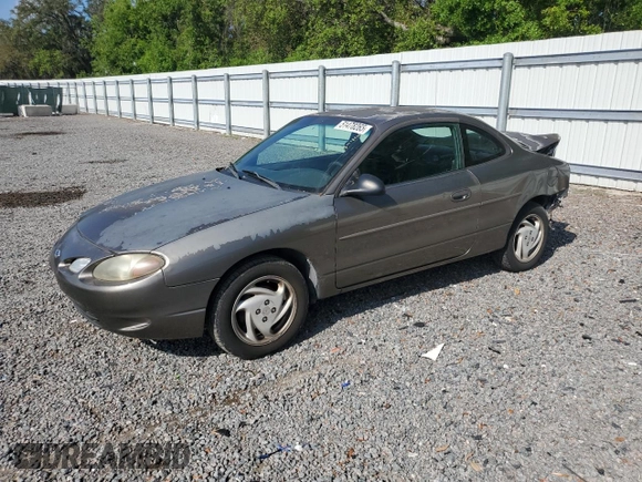 2001 Ford Escort ZX2 with VIN 3FAFP11301R195223, listed as a Copart auction lot 51478265 with 135,724 mi miles and Salvage Title. Bid and sale history available at carsss.com. Image 1.