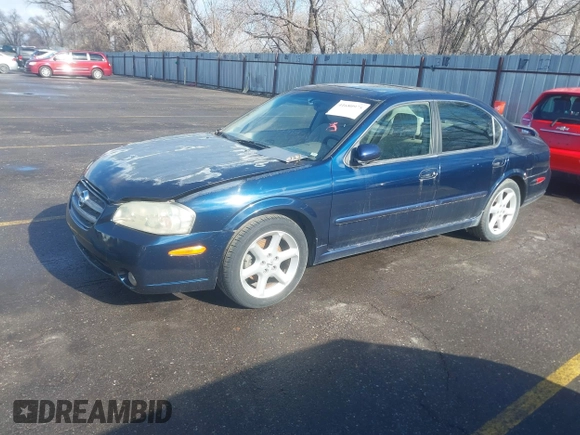 2003 Nissan Maxima SE z VIN JN1DA31D03T513448, wystawiony jako IAAI lot #41680975 z przebiegiem 110 193 mil mil oraz . Historia ofert i sprzedaży dostępna na DreamBid. Obrazek 2.