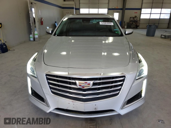 2019 Cadillac CTS Luxury RWD with VIN 1G6AR5SS8K0134895, listed as a Copart auction lot 52003695 with 88,621 mi miles and Salvage title. Bid and sale history available at DreamBid. Image 5.