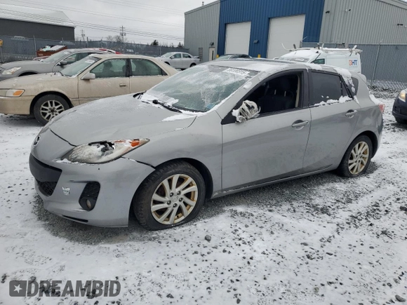 2012 Mazda 3 GX with VIN JM1BL1KF0C1598323, listed as a Copart auction lot 88100315 with Not Provided miles and Clean Title. Bid and sale history available at carsss.com. Image 1.