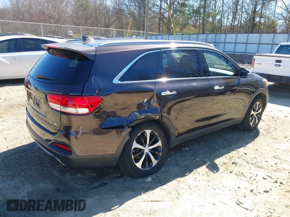 2016 Kia Sorento EX with VIN 5XYPH4A50GG043914, listed as a IAAI auction lot 41670153 with 113,121 mi miles. Bid and sale history available at carsss.com. Image 6.