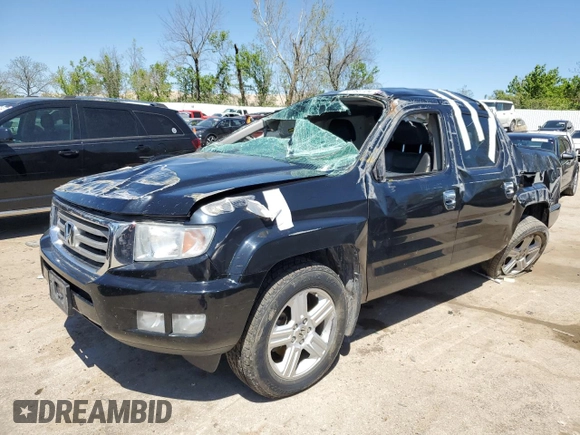 2013 Honda Ridgeline RTL z VIN 5FPYK1F5XDB010362, wystawiony jako Copart lot #50763704 z przebiegiem 134 745 mil mil oraz Szkoda całkowita • Salvage title. Historia ofert i sprzedaży dostępna na DreamBid. Obrazek 1.
